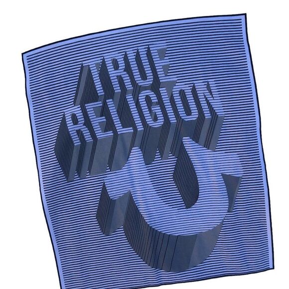 TRUE Religion Shirt Big Logo Small White - Picture 7 of 7